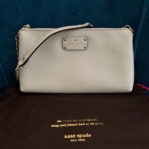 KATE SPADE Leather Wellesley Byrd small handbag